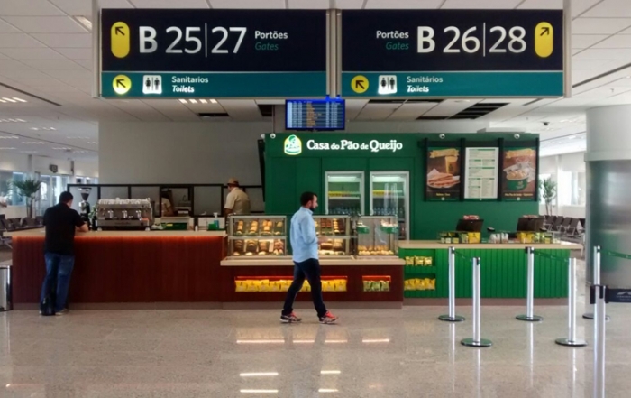 Casa do Pão de Queijo - Aeroporto Internacional de Viracopos.